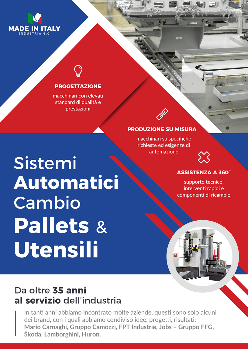 Sistemi automatici cambio pallets